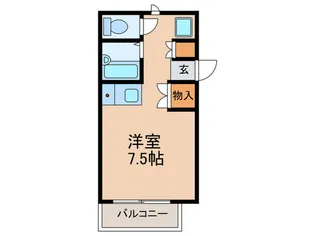 第2ホーメスト一社【3階】の間取り