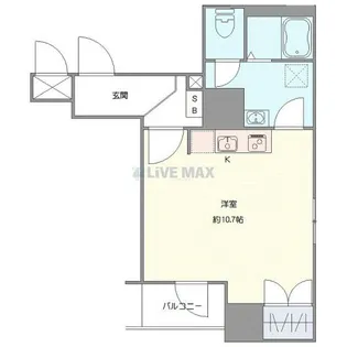 ユニーブル田端新町【3階】の間取り