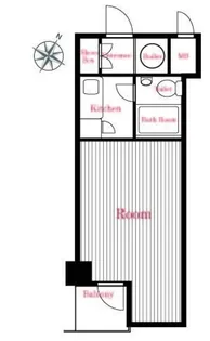 シティハイツ日本橋【5階】の間取り