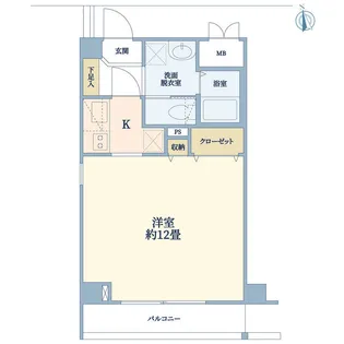 コート錦が丘【3階】の間取り