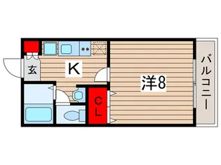 グランマークス【1階】の間取り