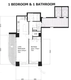 御殿山トラストコート【11階】の間取り