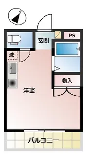 ユニテ今川【2階】の間取り