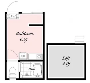 ユナイト 上星川ロートホルン【2階】の間取り