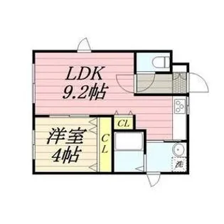 フラット裏参道3・22【3階】の間取り