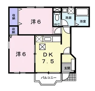 なでしこ【1階】の間取り