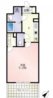 第25友建ビル【3階】の間取り