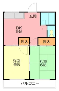 ファミーユ田村【2階】の間取り