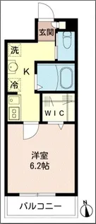 ミハス三ツ沢下町【3階】の間取り