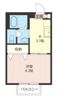 メディオ桜台【1階】の間取り