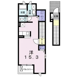 アクティブ.G【2階】の間取り