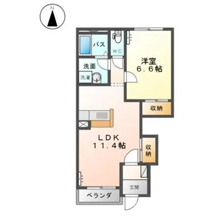 ジュエリー2nd【1階】の間取り