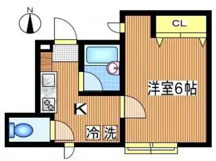 ラ・カーザプリマヴェーラ【1階】の間取り