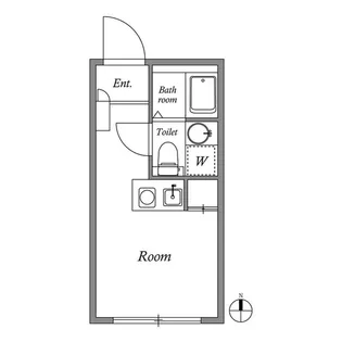 HJ PLACE神楽坂【4階】の間取り