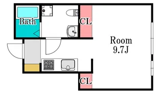 LUIS GARDEN津島東【1階】の間取り