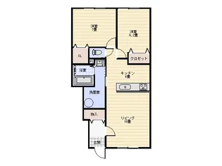 エコハウス4【1階】の間取り