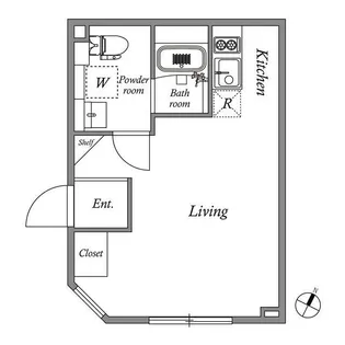 GRAN PASEO碑文谷North【1階】の間取り
