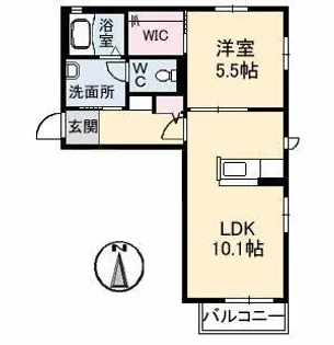 フェニックスS【2階】の間取り