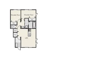 バッカスE【1階】の間取り