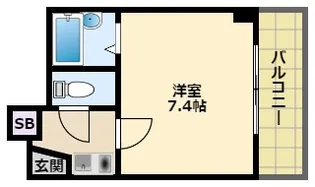 エトールVII【1階】の間取り