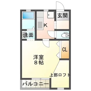 リバーサイドN【2階】の間取り