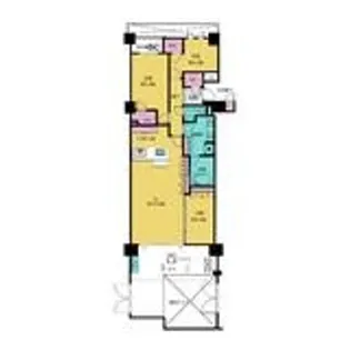 ザ・パークハウス代々木大山レジデンス【1階】の間取り