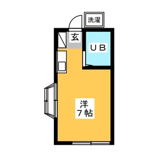 松澤アパート【2階】の間取り