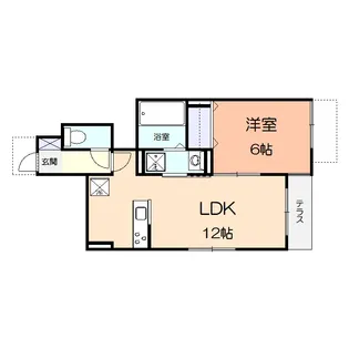 シトラス【1階】の間取り