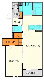 Bloom Stage【1階】の間取り