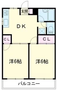 フロムファースト【2階】の間取り