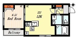 PREVIA M【3階】の間取り