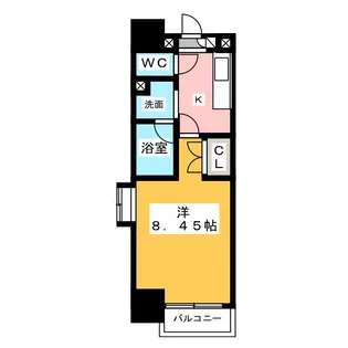 タウンライフ今池【5階】の間取り