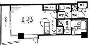 ドルチェ平和の森公園【2階】の間取り