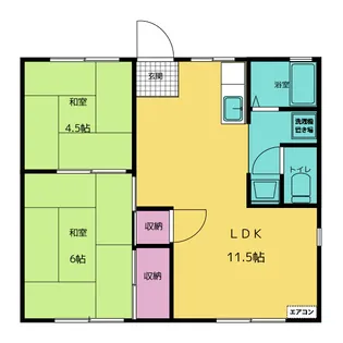 ソフィア【1階】の間取り
