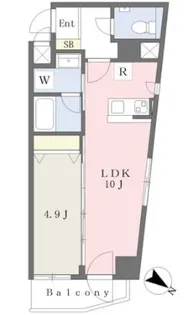 ムジカーレ東十条【5階】の間取り