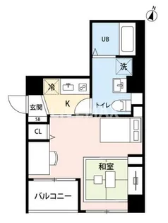 LiveFlat菊川【2階】の間取り
