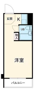 新子安ダイヤモンドマンション【3階】の間取り