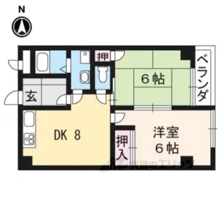 オザサライブコープ【3階】の間取り