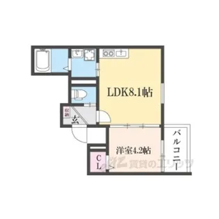 LIX大和田駅前【3階】の間取り