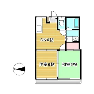 トムズハウス【1階】の間取り