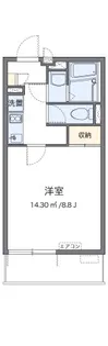 レオネクストカーサウーノ【2階】の間取り
