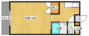 ビラ・エクシオール【1階】の間取り