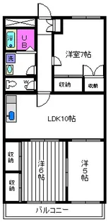 アドヴァンス八幡【2階】の間取り