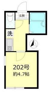 フルーリエ小岩【2階】の間取り