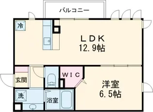 ルミナスわかば【3階】の間取り