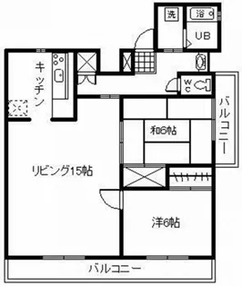 フロンティア貝津【5階】の間取り