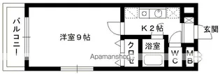 ラピス博多駅東【5階】の間取り