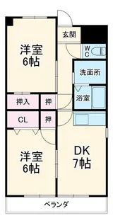 Take Off 7【2階】の間取り