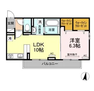 KIZUNA【2階】の間取り