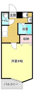 ベンヴェヌーチ【3階】の間取り